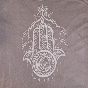 RVCA BOHO Graphic Tee by Arien Valizadeh oversized newwithouttag unique chic